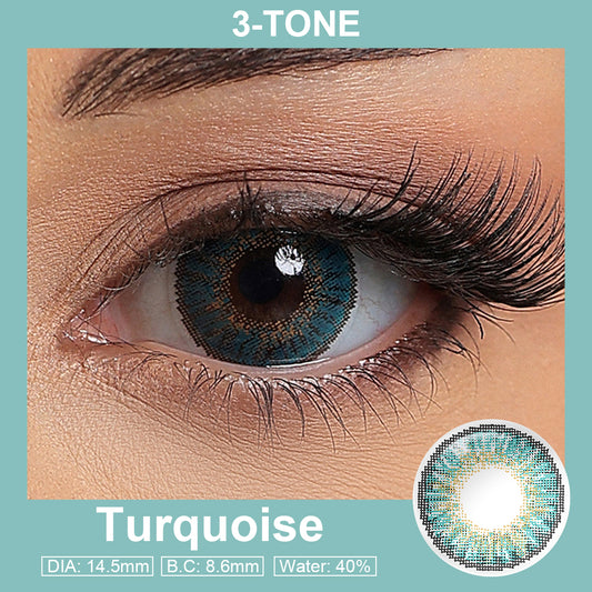 3-Tone Turquoise (Yearly)