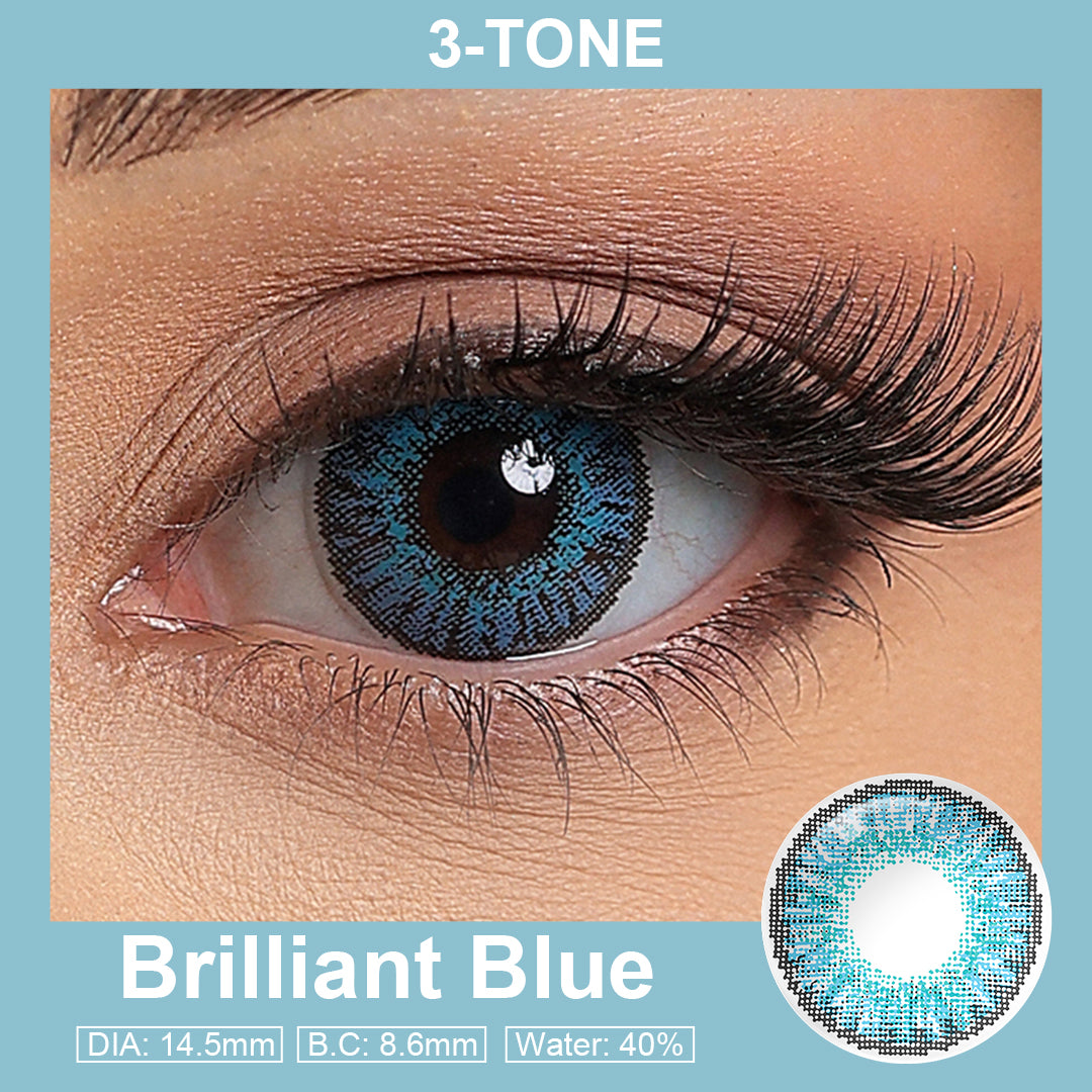 3-Tone Brilliant Blue (Yearly)