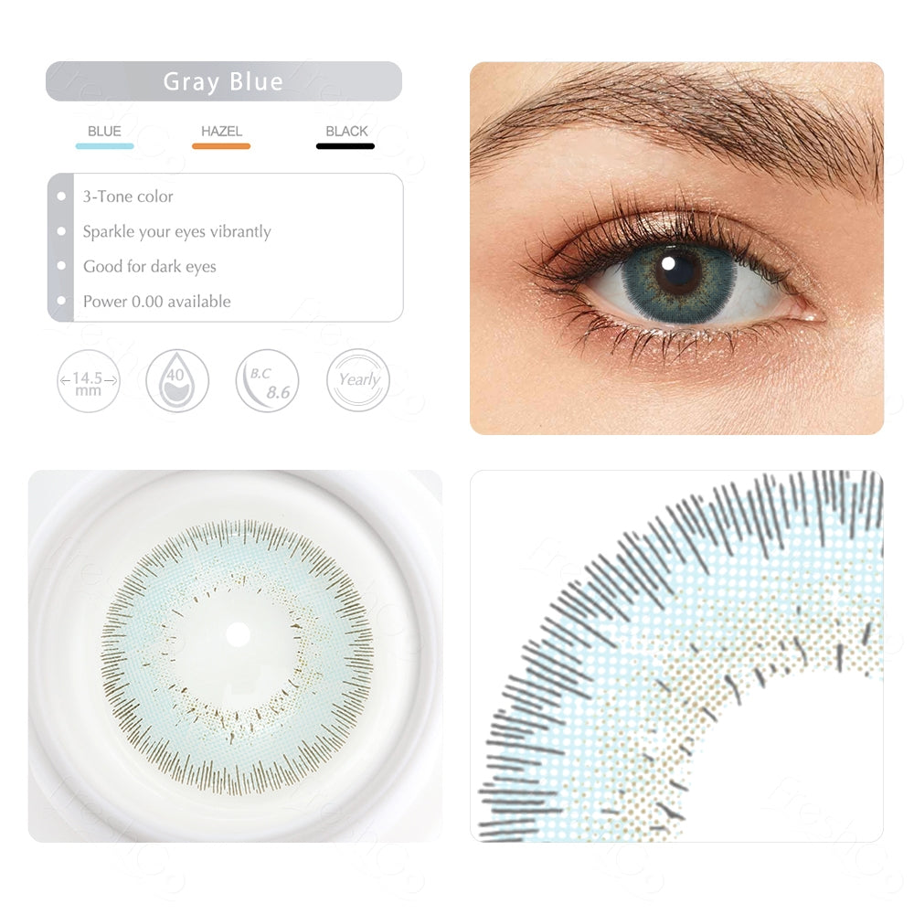 Bellalens Gray Blue (Yearly)